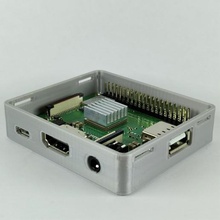 lampone pi3 un+ caso gadget il pi 3 + coperchio box proteggere la protezione raspa berry 3d print model - Mito3D
