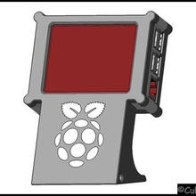 raspberry pi + 3 2 tft touchui terminal de pantalla octoprint la herramienta Impresora 3d accesorios frambuesa 3d print model - Mito3D