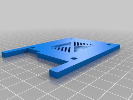 framboise pi 2 Cas gaine minimaliste ventilation 3d print model - Mito3D