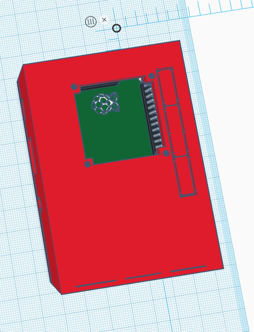 raspberry pi 2 model b case tool functional heatsink 3D print model - Mito3D