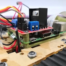 raspberry pi 3 & l298n motor controller mount game r c vehicles 3d print model - Mito3D