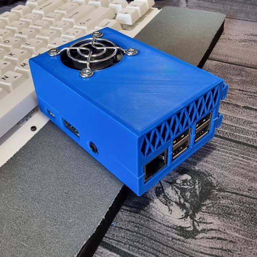 frambuesa pi 3 caso funda 2 rieles herramienta 3d impresora accesorios 3D print model - Mito3D