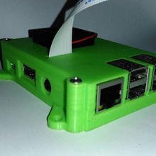 raspberry pi-3 der Fall tool 30mm Lüfter montieren Kamera - Schutz protector Himbeere pi-b 3 pi pi-Fall Gehäuse speichern usb Elektronik 3d print model - Mito3D