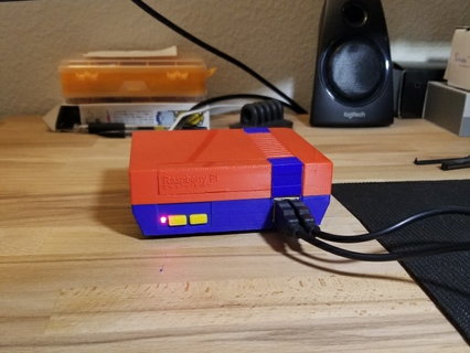 lampone pi 3 classico nes adafruit linux Mario matterhackers retrò retrogaming retropie rpi3 USB video gioco Giochi 3d print model - Mito3D