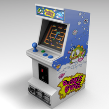 raspberry pi 3b arcade cab chase game retrogames games cabinet bubble retropie 3d print model - Mito3D