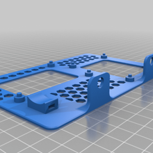 framboise pi 4 + relais plaque base anycubic méga zéro 3d print model - Mito3D