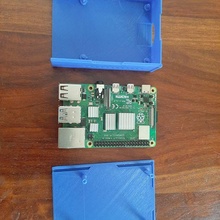 raspberry pi 4 box model b 3d print model - Mito3D