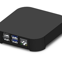 raspberry pi 4 case pi4 box desktop 3d print model - Mito3D