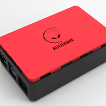 raspberry pi 4 case alienware gadget electronics computer 3d print model - Mito3D