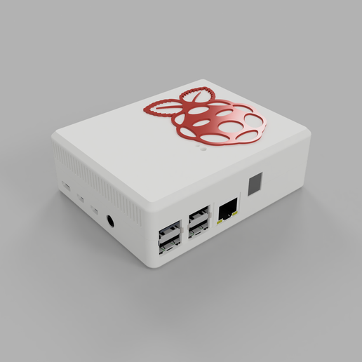 raspberry pi 4 Fall homematic rpi-rf-mod home Haushalt pi-Fall 4b pi-4 ip charly 3D print model - Mito3D