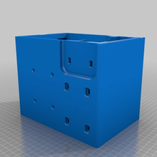 framboise pi 4 nas Cas gaine 2x 35 baie DIY 3d print model - Mito3D