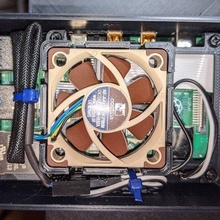 Himbeere pi 4b Fall Mantel Ventilator montieren Gadget 3d print model - Mito3D