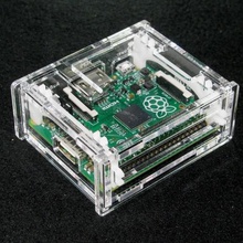 raspberry pi a+ clear case gadget computer 3d print model - Mito3D