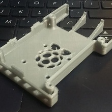 raspberry pi b+ case fan fixed tool electronics 3d print model - Mito3D