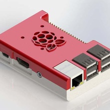 raspberry pi b+ case fan tool electronics housing b 3d print model - Mito3D