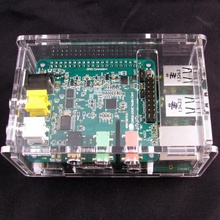 raspberry pi b+ cirrus logic audio card case gadget computer 3d print model - Mito3D