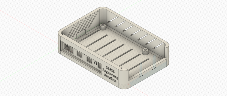 frambuesa pi base raspberrypi cerramiento resina impresora 3d print model - Mito3D