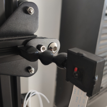 raspberry pi caméra boîtier et bras outil de la cas le articulés framboise ender 3 pro profil en aluminium 3d print model - Mito3D