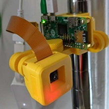 Himbeere pi Kamera hdx Pole montieren Null Raspi Raspicam Nocken Regale System Draht 3d_printer_accessories 3d print model - Mito3D