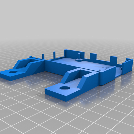 Ahududu pi durum kılıf cr 10 model b+ 2 3 3d_printer_accessories 3D print model - Mito3D