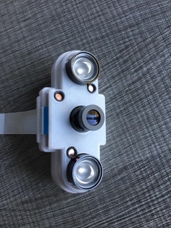 framboesa pi visão Câmera monte cortar gadget Webcam vídeo 3d print model - Mito3D