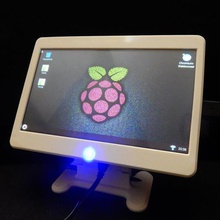 raspberry pi octoprint 7 dokunmatik terminal vaka masaüstü bilgisayar soğutma fan çeşitli ekran durumda inç 3d print model - Mito3D