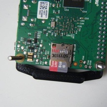 raspberry pi sd card muzzle gadget repair 3d print model - Mito3D