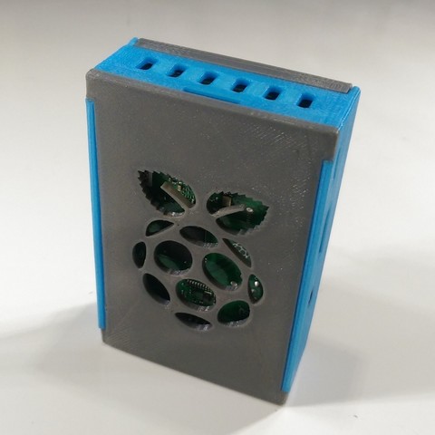 ahududu 3 snap fit durumda pi gadget raspberry durumunda case 3D print model - Mito3D