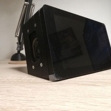 Himbeere pi berühren Anzeige Gehege Gadget 7 Berührungsempfindlicher Bildschirm Fall Mantel 3 3d print model - Mito3D