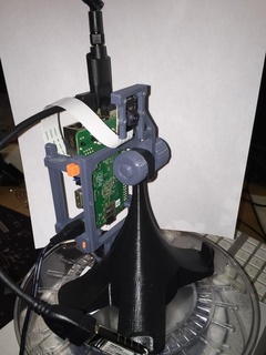 raspberry pi webcam 3d printer printing 2 3 holder mount camera 3d print model - Mito3D