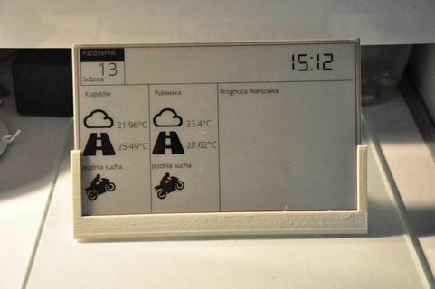 framboise pi zéro partage d'ondes paper 75 pouce Cadre 7 électronique 3d print model - Mito3D