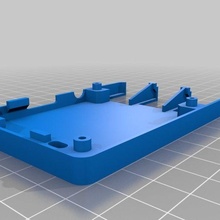 raspberry slim case cover remix tool pi housing rasperrypi electronics 3d print model - Mito3D