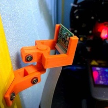 tarte framboises caméra module monter framboise pi 3d print model - Mito3D