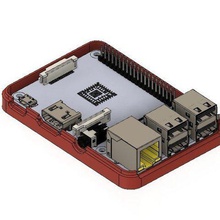 raspbery pi 3 caso strumento La stampa 3d tesla raspberry lampone custodia 3d print model - Mito3D