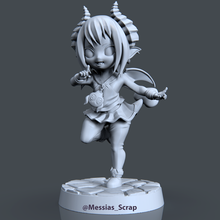 ahududu disgaea Sanat kız Chibi 3dprint 3d print model - Mito3D