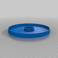raster secado gel sílice cilíndrico comida deshidratador herramienta openscad 3d impresora accesorios 3d print model - Mito3D