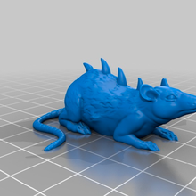 rat 3d print model - Mito3D