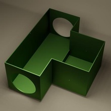 ratto esca scatola veleno 3d print model - Mito3D