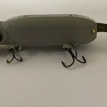 ratto swimbait attrezzo basso pesca adescare topo muschiato topwater 3d stampa 3d print model - Mito3D