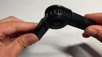 cricchetto comune Stampa posto maniglie articolato facile 3d print model - Mito3D