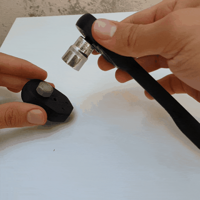 cricchetto chiave 1 4 + pz cricket terrazze inglese utensili attrezzo tubo inglese dado 3d print model - Mito3D