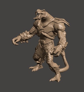 rattlor motu 200x snake men he-man masters universe classics skeletor motuc 3d print model - Mito3D