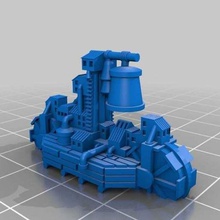 ratty doomcaller game toy wargaming terrain wargame wargames manowar fantasy epic scale d&d 3d print model - Mito3D