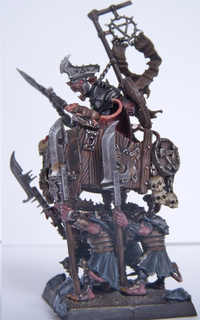 ratty lord-peon mount war hammer skaven rats fantasy bits grimdark wargaming warhammer 3d print model - Mito3D