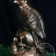 Raven arte animal pássaro 3d print model - Mito3D