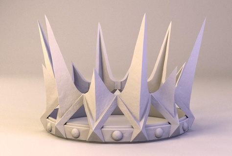 ravenna crown inspired replica cosplay costume queen prop 3d print model - Mito3D