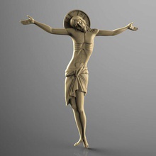 raxpyatie vizantia christ cross jesus cnc art 3d print model - Mito3D