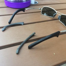 rayban orbes almohadillas de la moda gafas sol templo zapata 3d print model - Mito3D