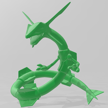 Rayquaza 3d print model - Mito3D