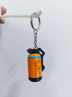 arrasar chaveiro Grenade valoroso cor separação 3d print model - Mito3D